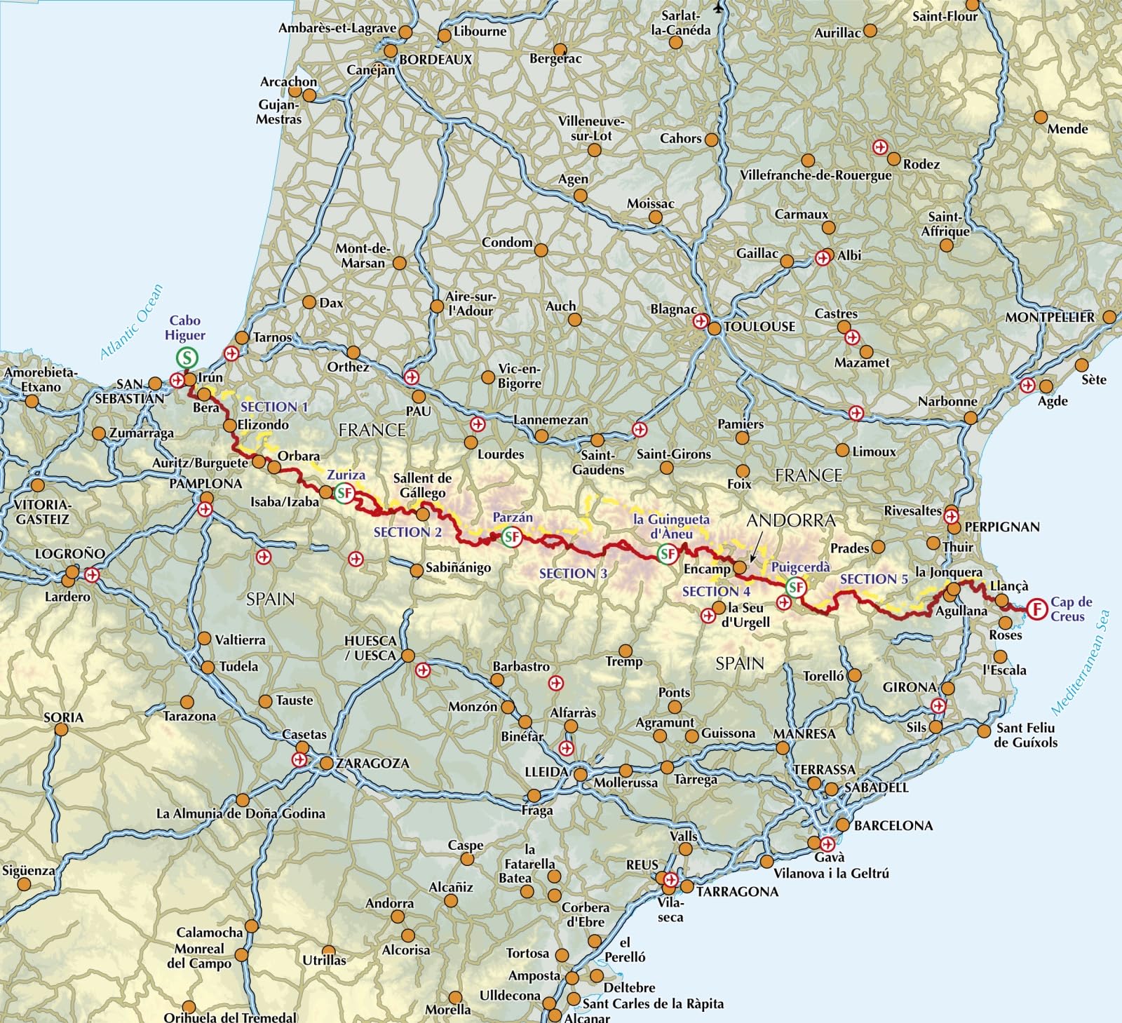 The gr11 trail the spanish pyrenees la senda: The Traverse of the Spanish Pyrenees - La Senda Pirenaica (Cicerone Trekking Guides)