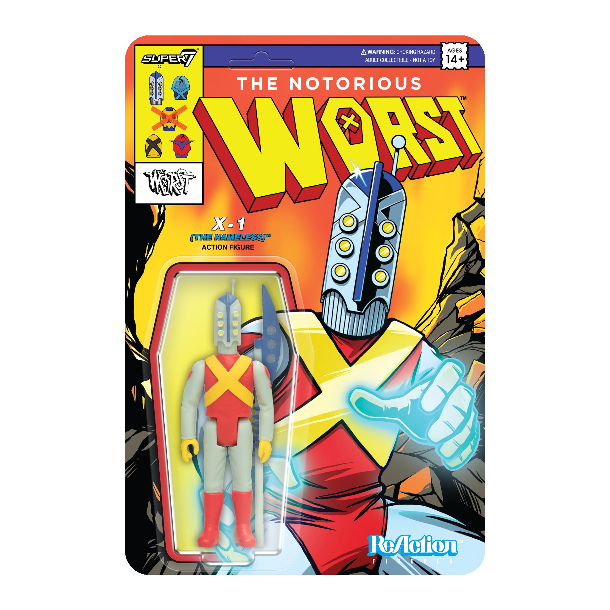 Amazon.com: Super7 The Worst X-1 (The Nameless) Mutant Team - 3.75