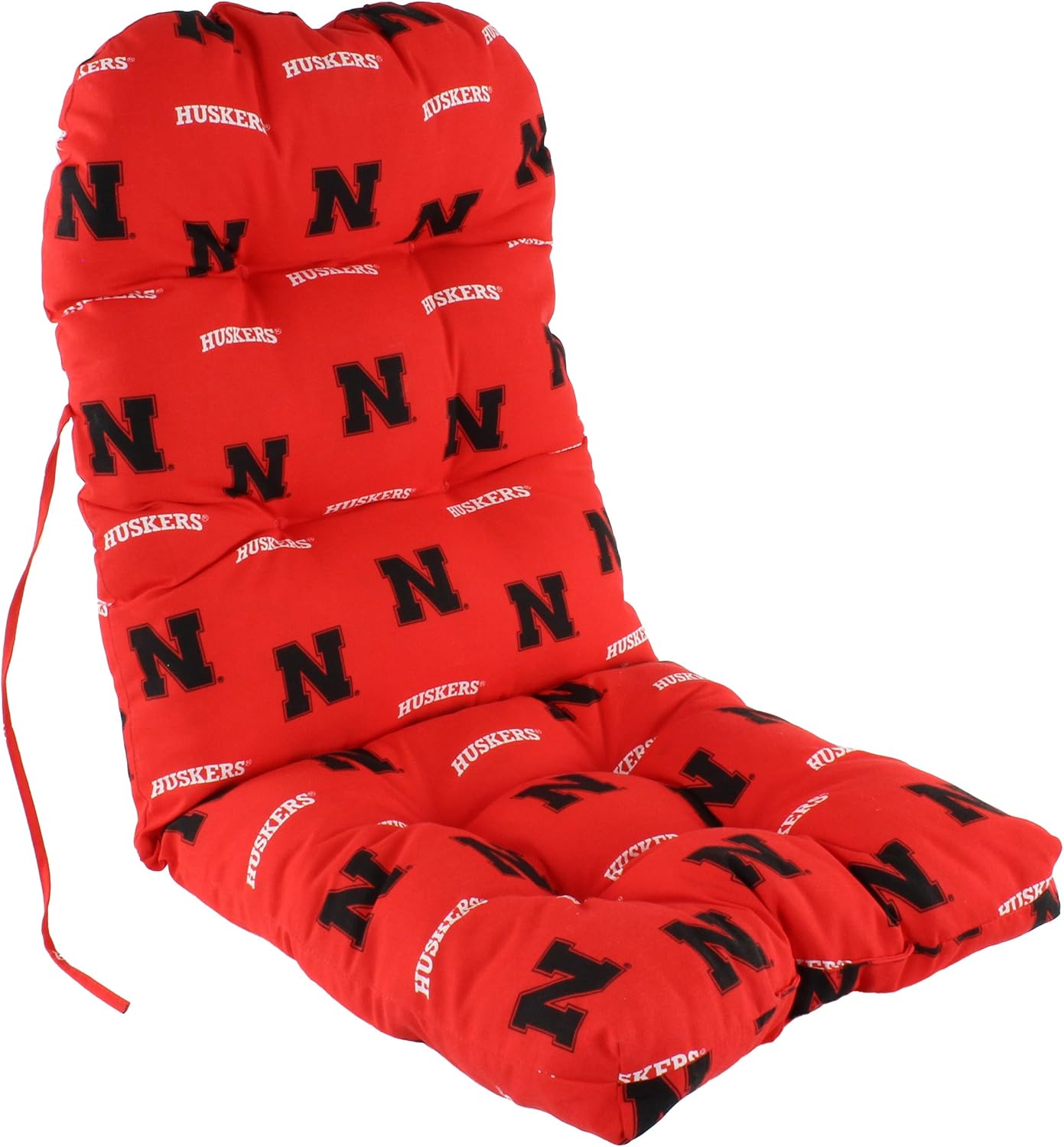 College Covers Everything Comfy Nebraska Cornhuskers Patio Adirondack Chair Cushion