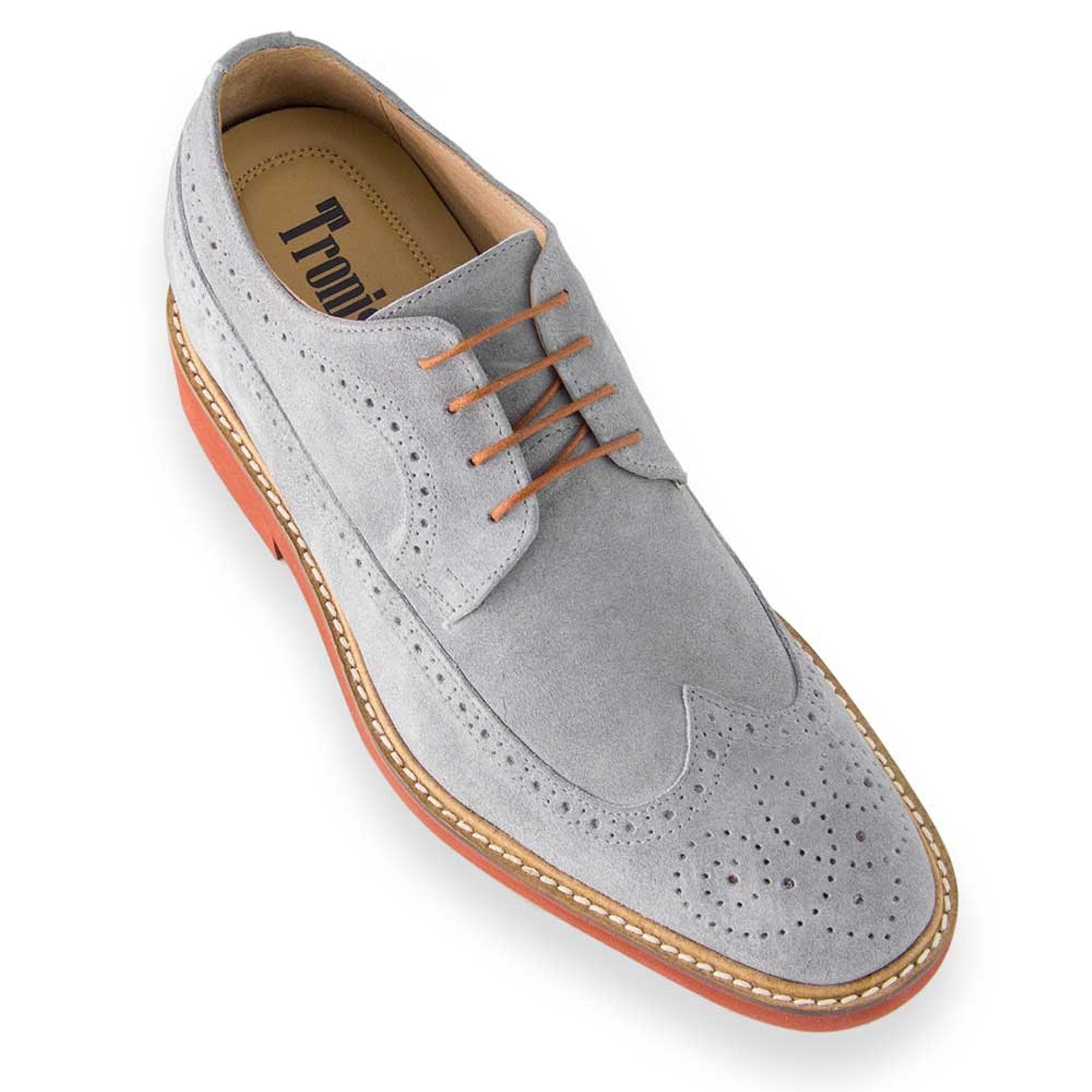 MasaltosElevator Shoes with Invisible Insole, Height Increasing Shoes for Men. Be Taller 2.75 inches / 7 cm. Model London