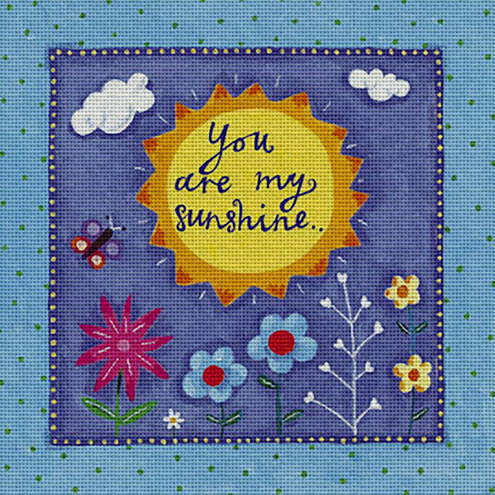 Art Needlepoint You are My Sunshine Kit by Harding