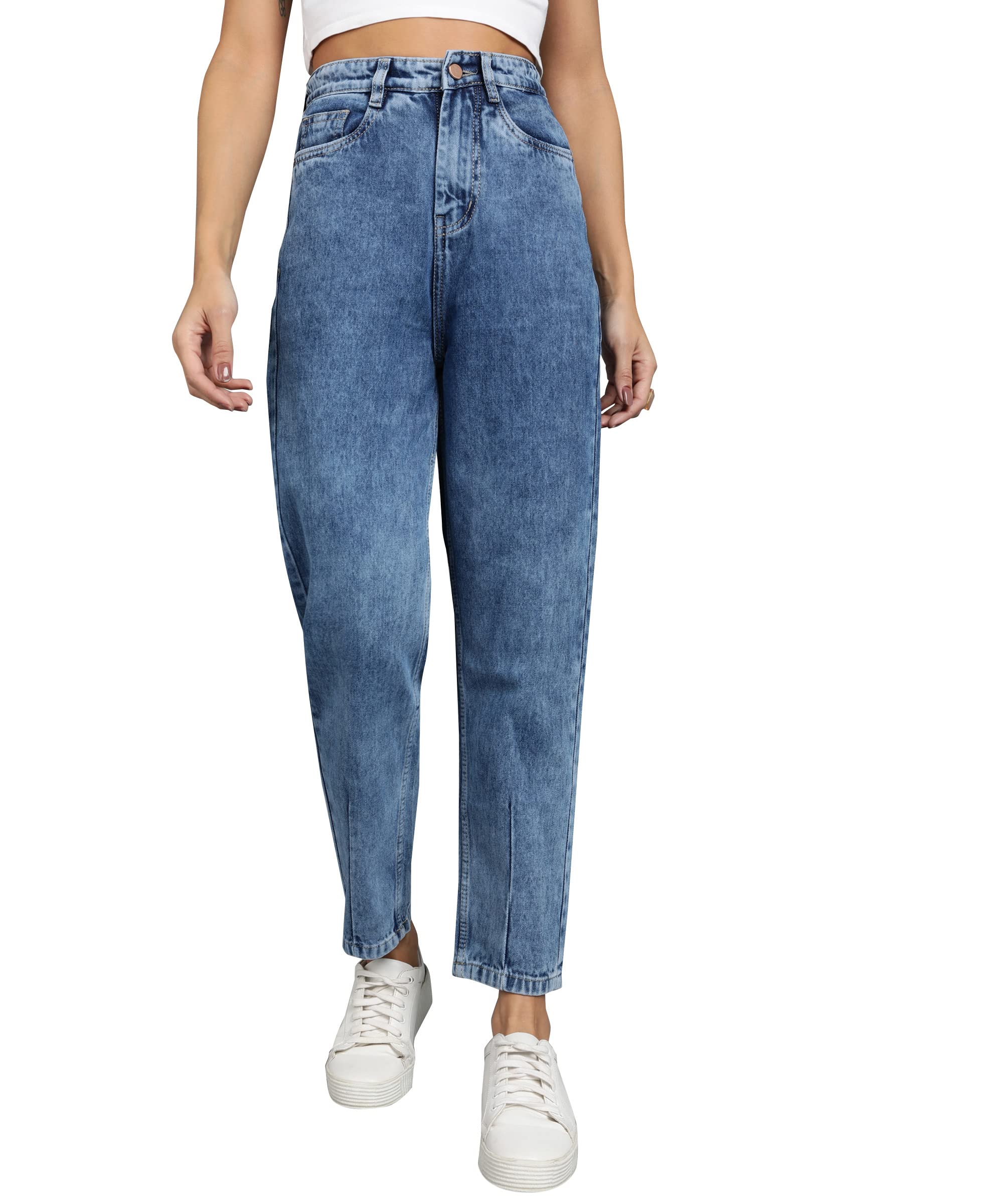 Urbano Fashion Jeans lavados Boyfriend Fit para mujer