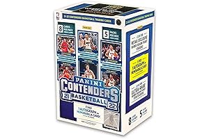 2021-22 Panini Contenders Basketball Trading Card Blaster Box