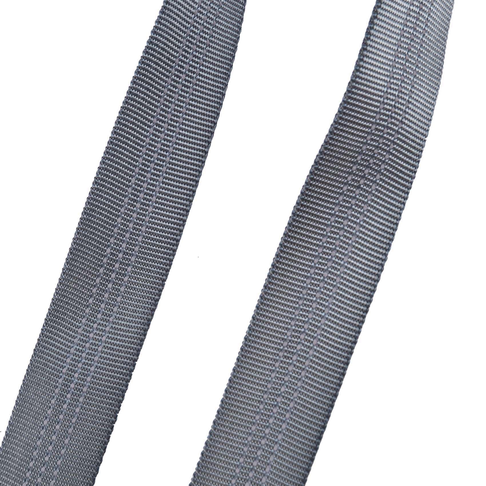 AOTECC Hands Free Dog Leash, Shock Absorbing Bungee Leash with Car Safety Buckle for Walking Running Training, Padded Dual Handle and Reflective Strip, 6.3-8.5Ft MAX extented to 9.7FT (Black)