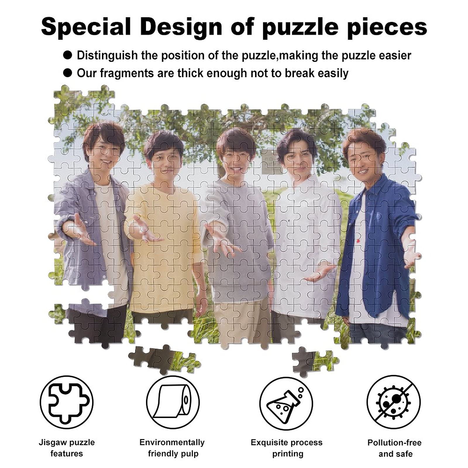 Amazon.co.jp: アラシ嵐／あらし ジグソーパズル300 ピース500ピース