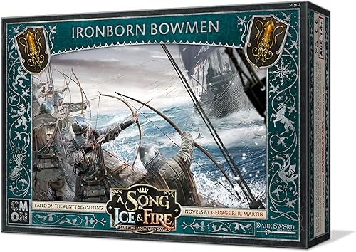 Miniatura 3 de CMON Una canción de hielo y fuego en miniatura de mesa Ironborn Bowmen  Juego de estrategia para adolescentes y adultos  A partir de 14 años, 2