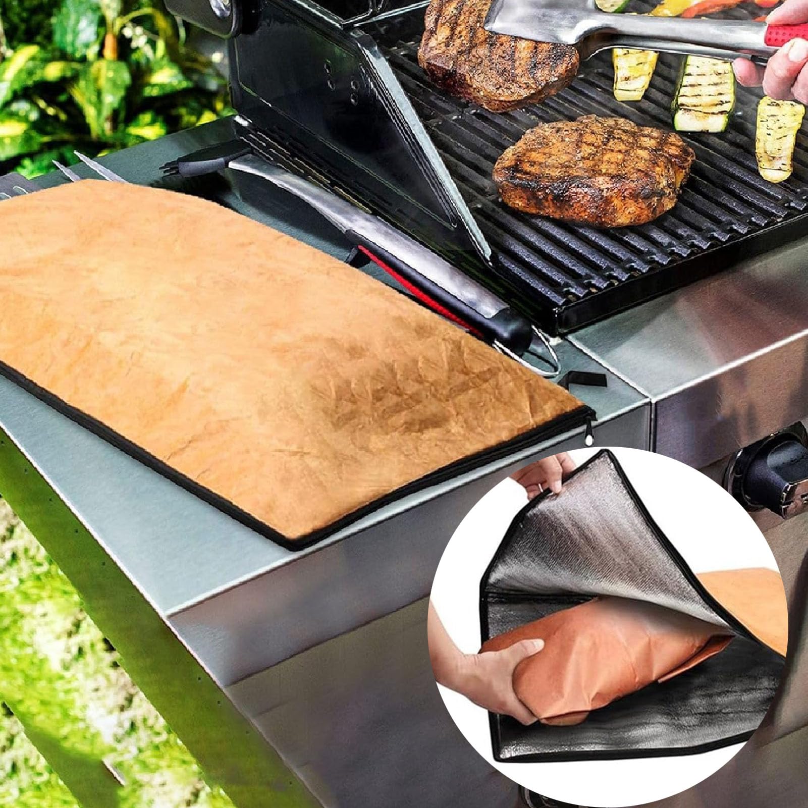 Couverture De Barbecue Pour Reposer La Viande, Sac Isotherme Avec