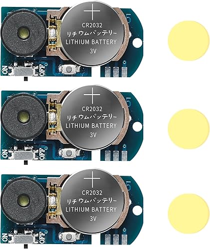 Broma para hacer ruido de grillo (paquete de 3), broma para adultos, broma para adultos, fabricante de ruido de broma, tamaño pequeño y batería de