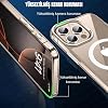 Ehr. Transparent Case with Magsafe Wireless Charging Feature with iPhone 16 Pro Max Compatible Camera Protection (Transparent, iPhone 16 Pro Max)