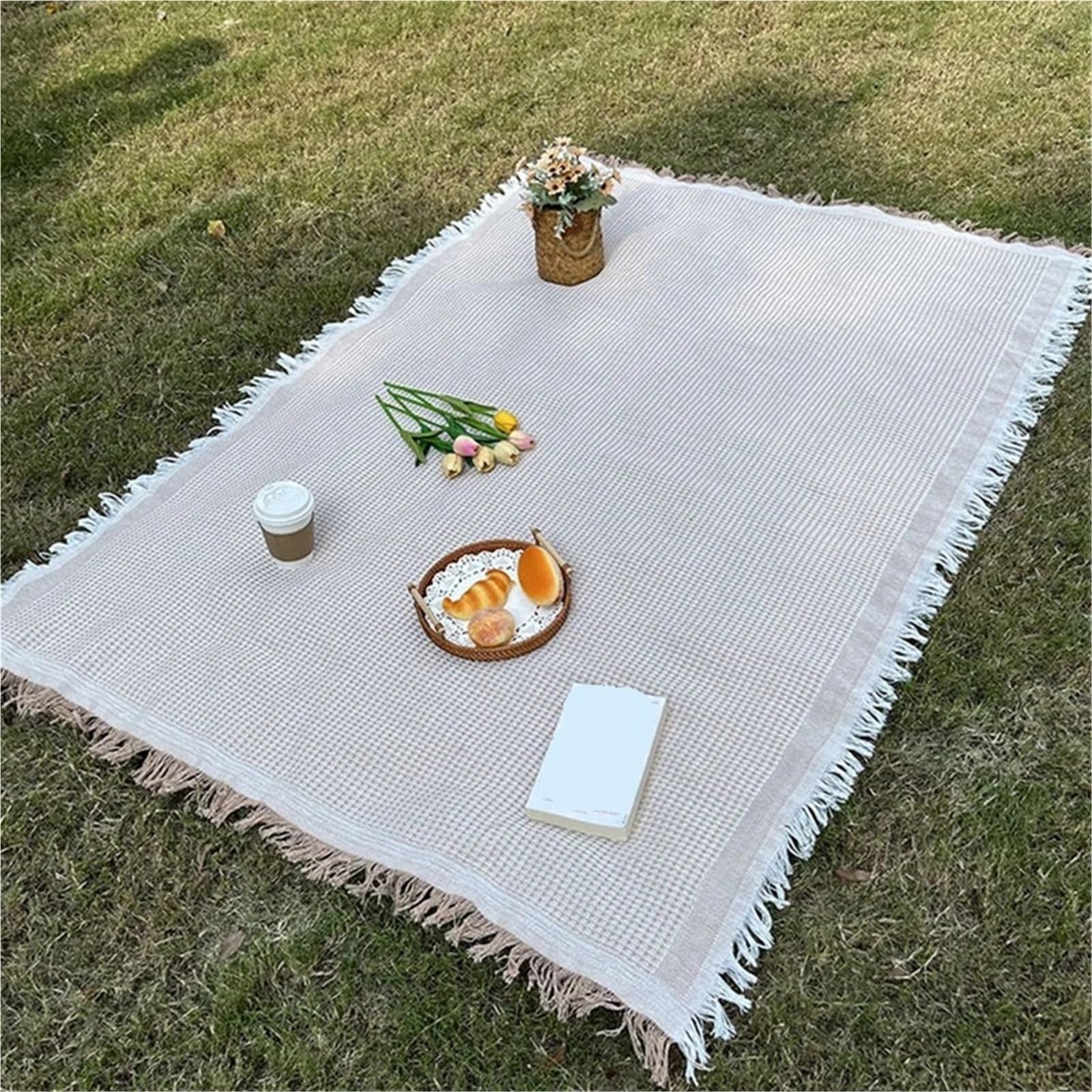 Manta Picnic Estera de Picnic for Exteriores, Manta de Playa portátil, Estera Plegable for Acampar, Tela Gruesa Impermeable for césped, Camping y Senderismo para Pícnic(Green,90x150cm)