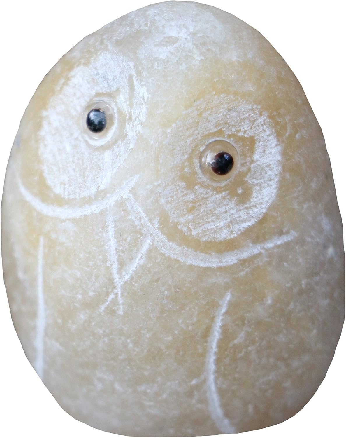 Stone Age Creations OW-C2 Colored Boulder Owl, 2" : Garden & Outdoor