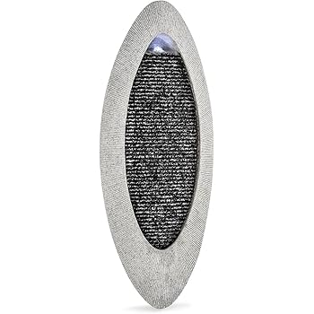 Uniprodo Mur A Bulles Mur De Bulle Led Fontaine Murale Interieur Uni Water 01 Eclairage Colore Plusieurs Coloris Telecommande Portee 20 M Ameublement Et Decoration Fontaines D Interieur