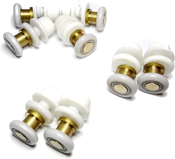 HS062 Shower Door Rollers Round Shower Cubicle Wheels Shower Door