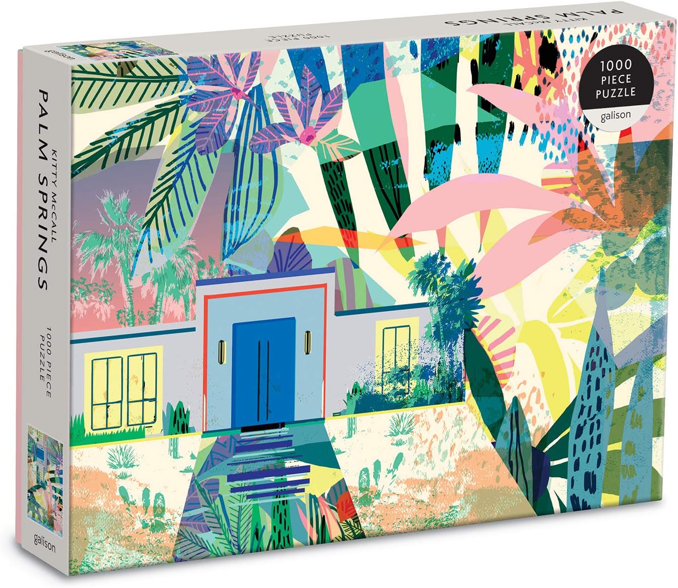 Galison - Palm Springs 1000 Piece Jigsaw Puzzle for Adults