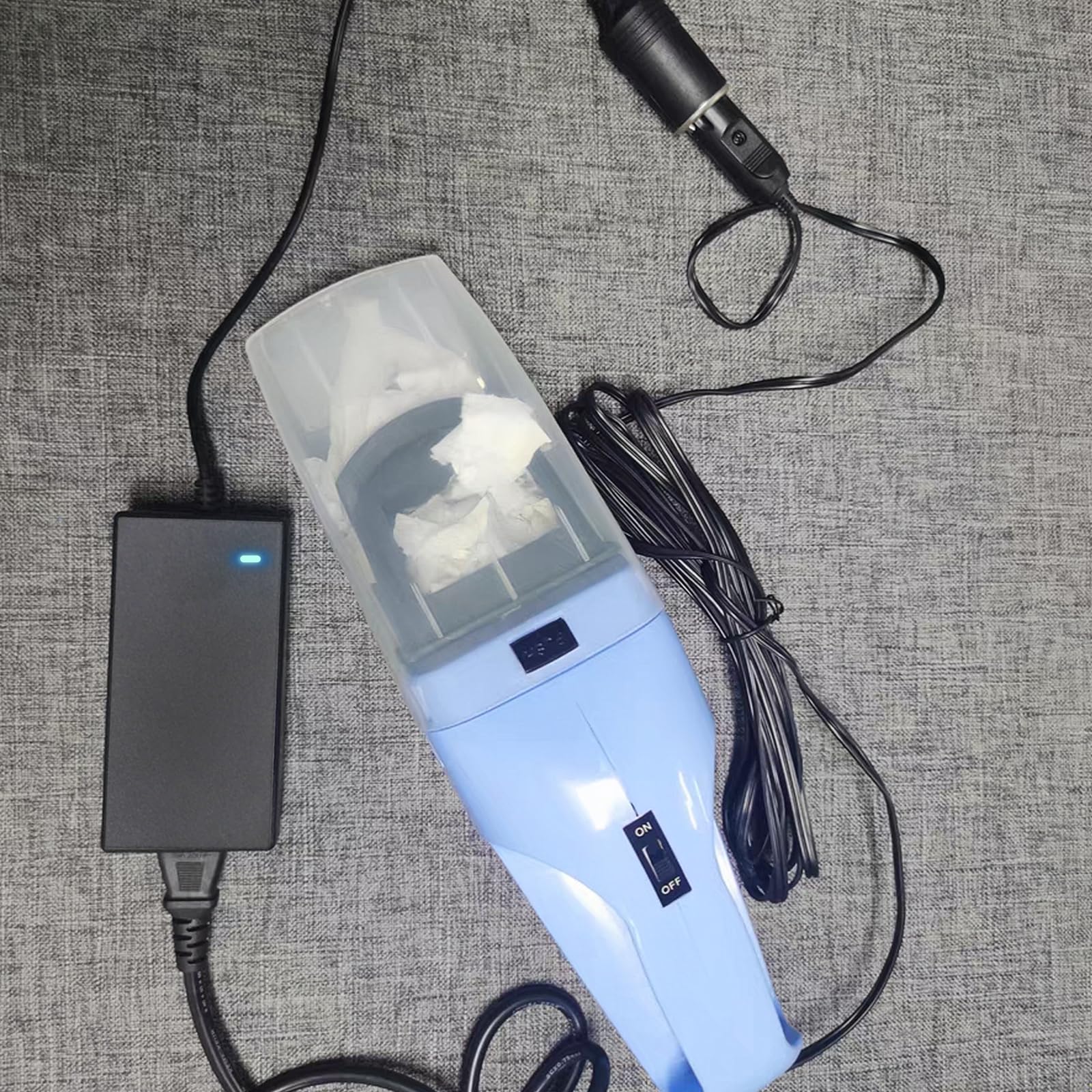 Trasformatore 230V A 12V SPORWAY - Adattatore Auto Con Presa Accendisigari, 60W, Per Frigoriferi E Dashcam