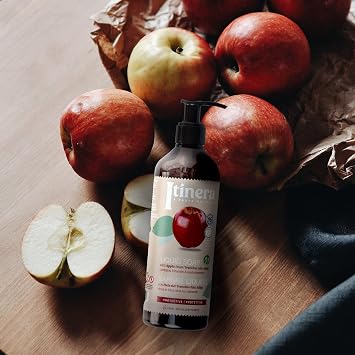 Itinera Protective Liquid Soap with Apple from Trentino Alto Adige (12.51 fl oz) - with Aloe vera and Glycerine - Vegan Friendly - 95% Natural Origin Ingredients