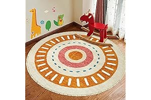 Lukinbox Circle Rug: The Perfect Playtime Oasis for Little Ones