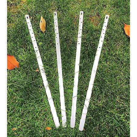 UniExtra Fence Post Repair Stakes (to Fix Broken Post) (Pack of 4)