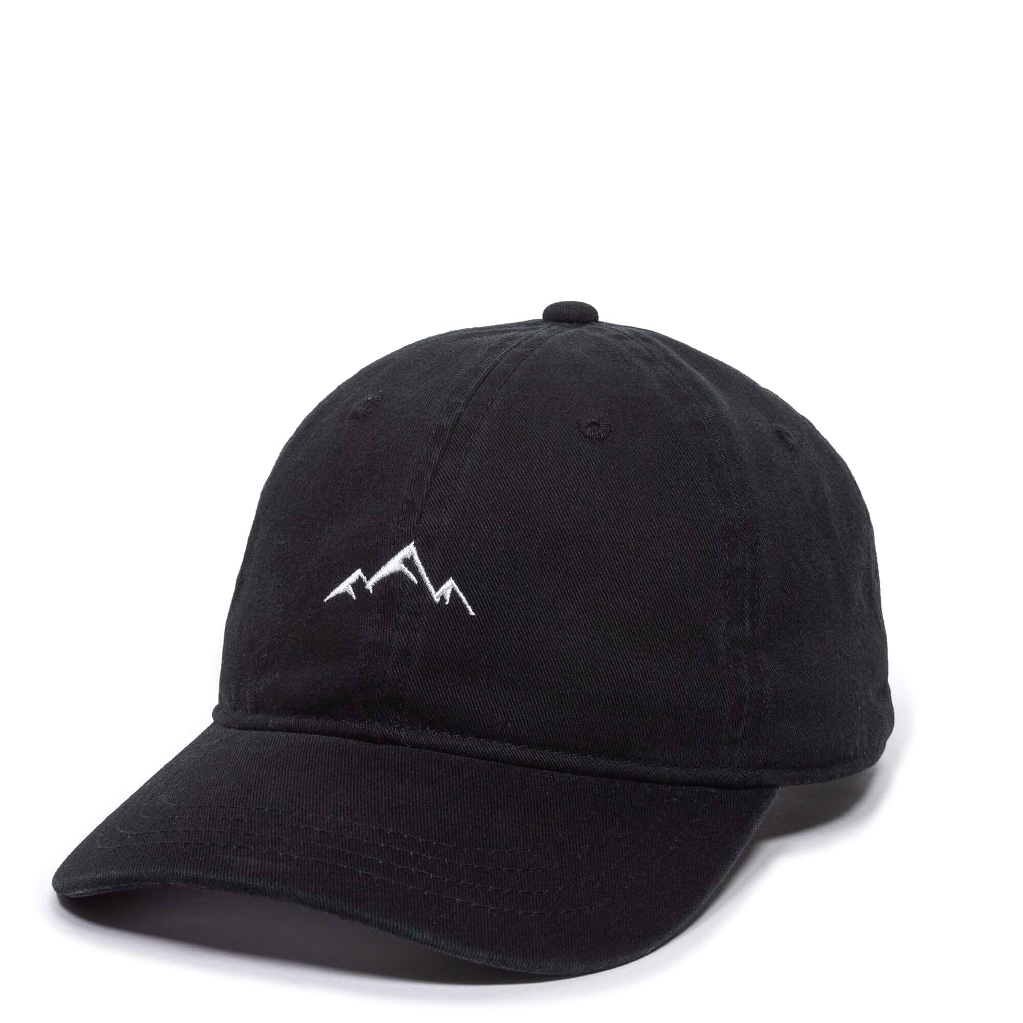 Outdoor Cap Mountain Embroidered Dad Hat Adjustable Soft Cotton Polo Style Unstructured Baseball Cap for Men & Women