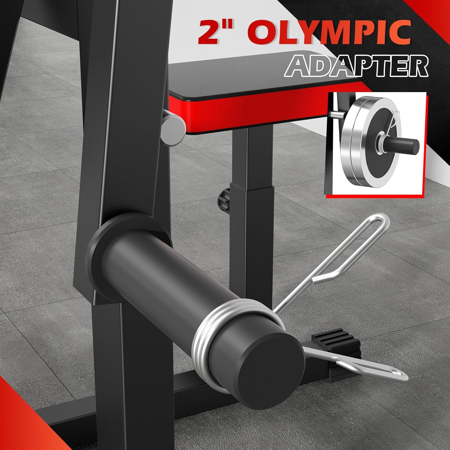 2-in-1 Upgrade Bicep Tricep Curl Machine with Foot Pedal and Adjustable Seat, Plate Loaded Preacher Curl Bench Seated Arm Isolated, Bicep Curl and Triceps Extension Machine for Home Gym Workout
