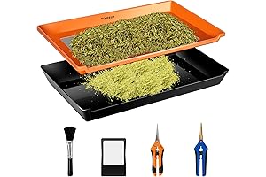 VIVOSUN Heavy Duty 2-in-1 Trimming Tray for Herbals: Enhanced Trimming Experience