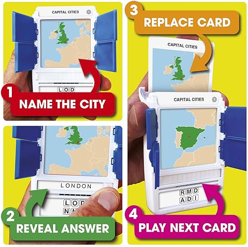 Vista 31 de 100 PICS Animals - Juego de tarjetas didácticas de viaje, adivina 100 animales, estuche revela-tarjetas, para adultos y niños a partir de 6 años