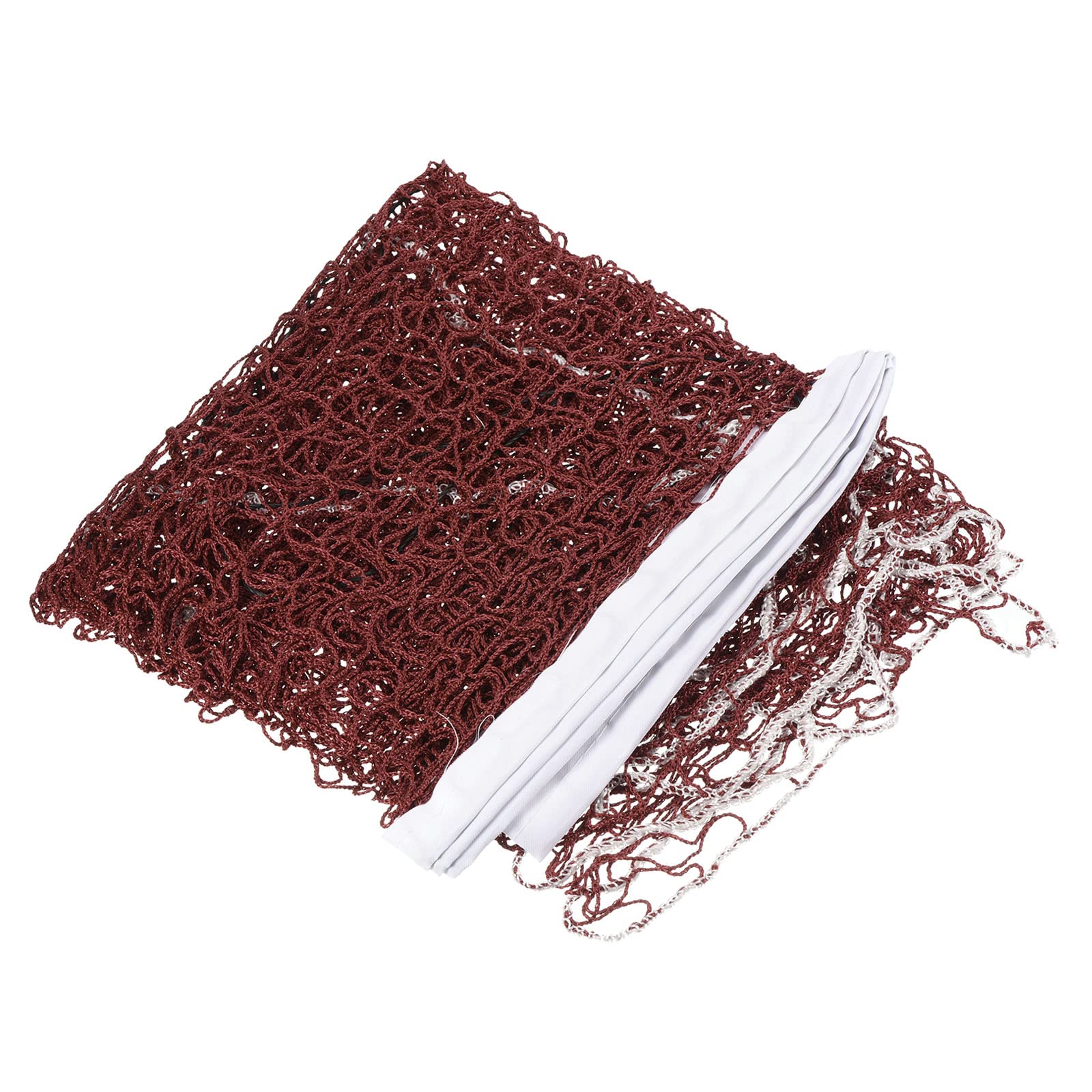 PATIKIL 10x2.5ft Badminton Net, Badminton Court Netting Replacement for Outdoor Indoor Beach Backyard, Red-picture-17