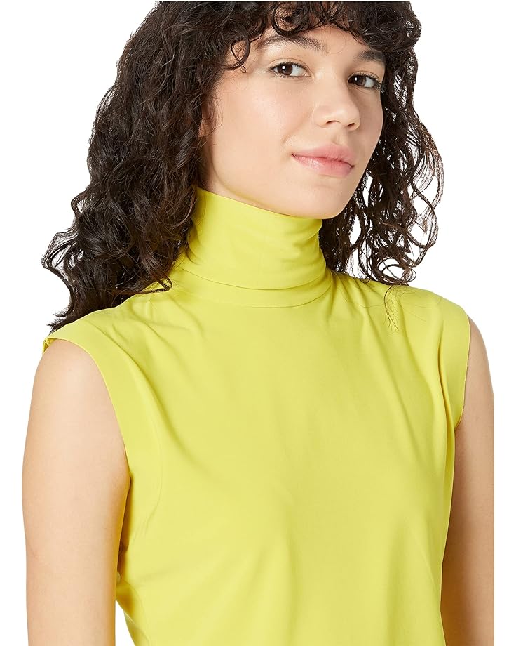 Norma Kamali Slim Fit Sleeveless Turtle Top - #3 of 4