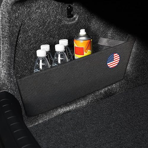 Miniatura 5 de 2 piezas de organizador de maletero trasero divisor lateral compatible con Honda Accord de 10 generación 2018 2019 2020 2021 2022 accesorios
