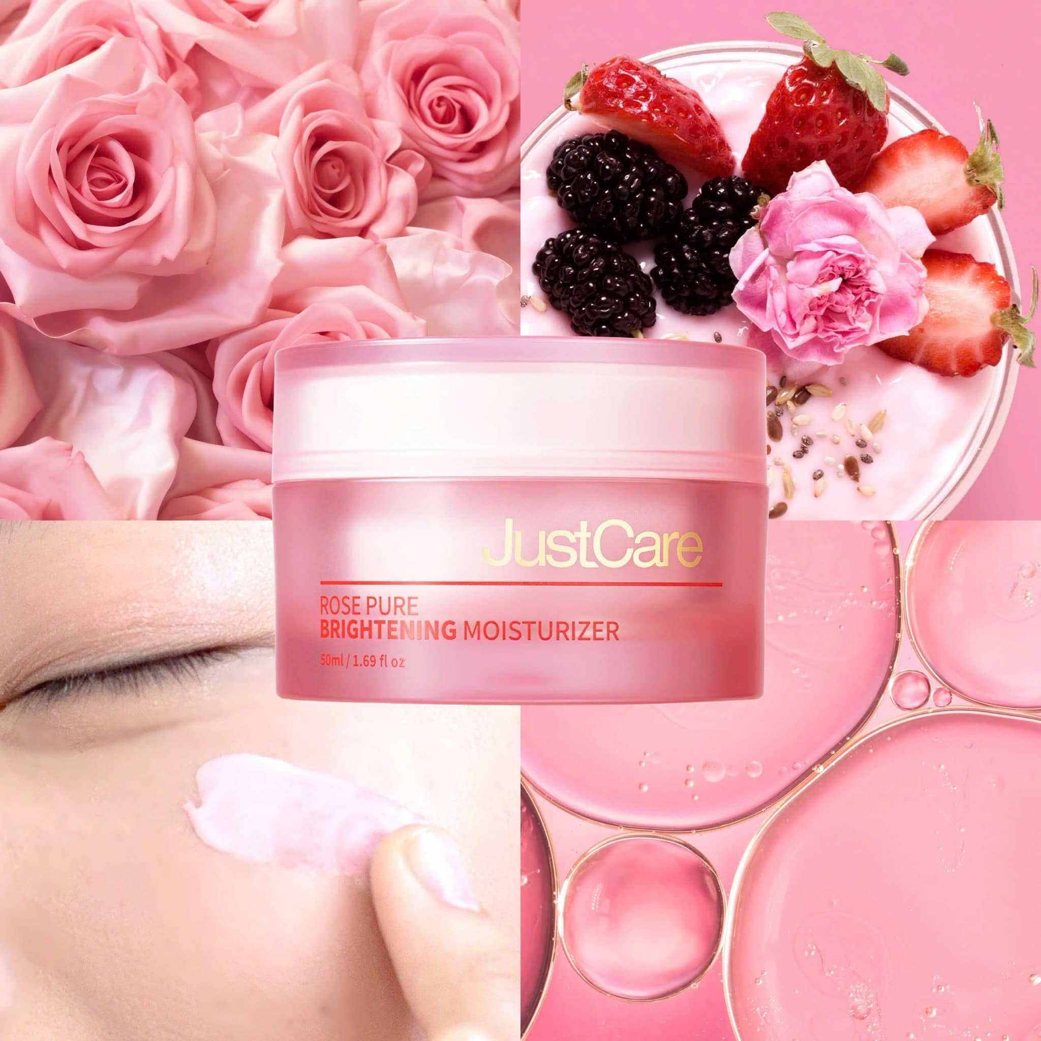 JustCare Cream Hyperpigmentation Treatment & Moisturizer for Face