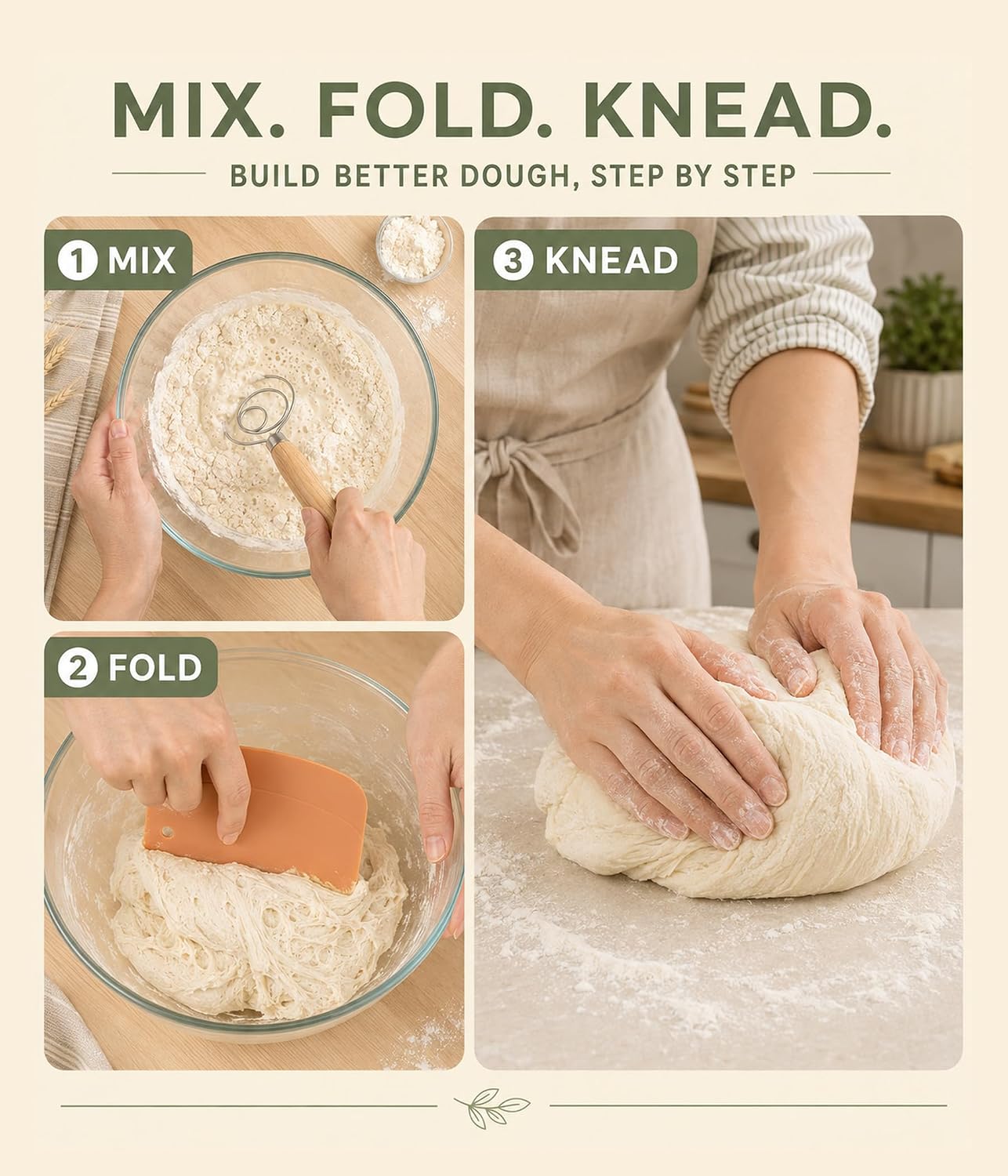NEWNOVE Sourdough Starter Kit, Bakers Gifts Basket for Men Women Beginner