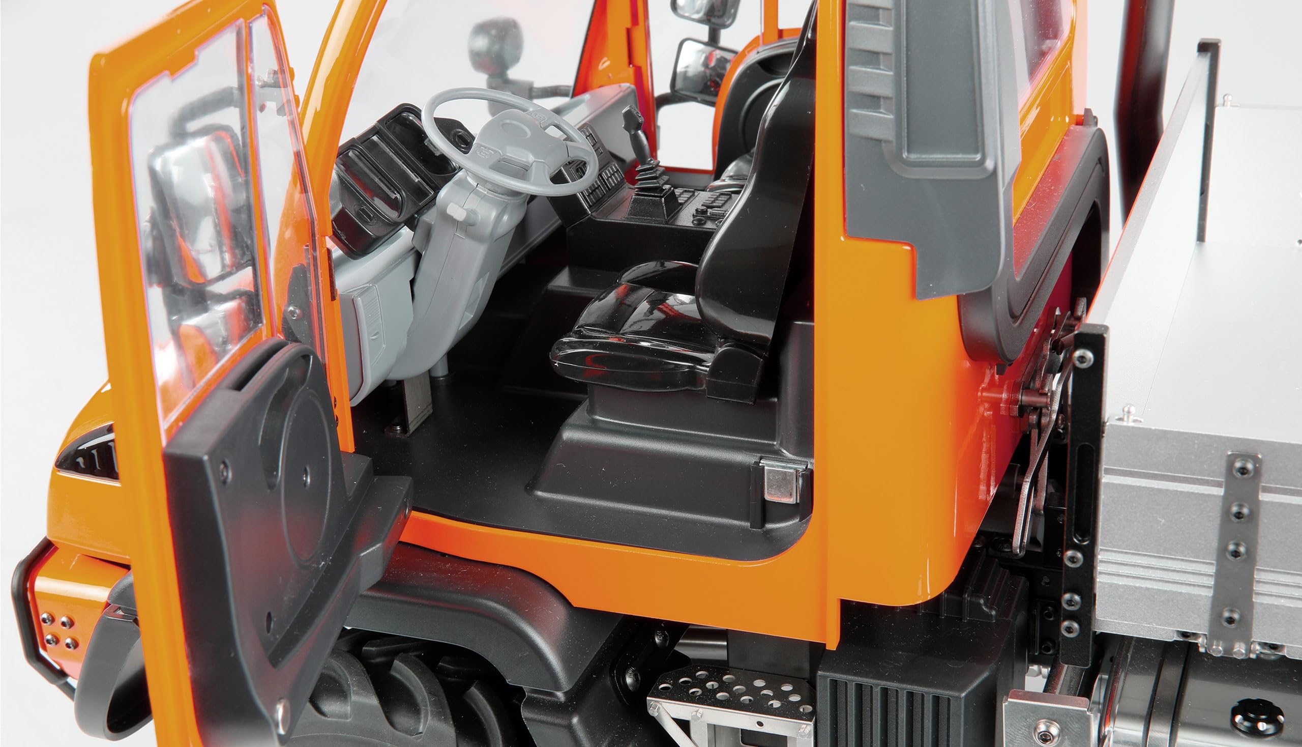 Amewi Mercedes-Benz Unimog Geräteträger 4WD 1:10 ARTR orange RC ferngesteuert Lizenz Fahrzeug