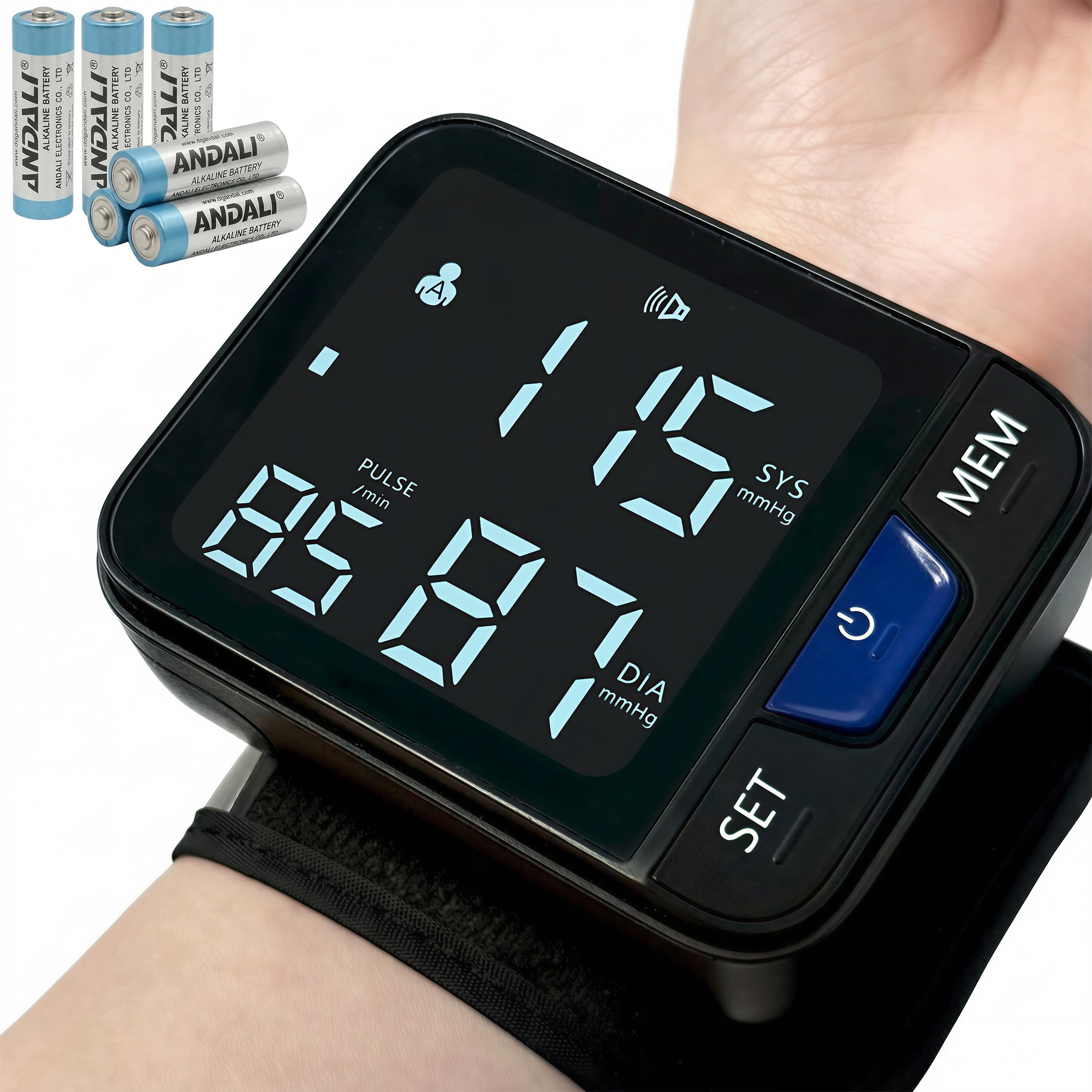 IIF Voice Broadcast Wrist BP Monitor