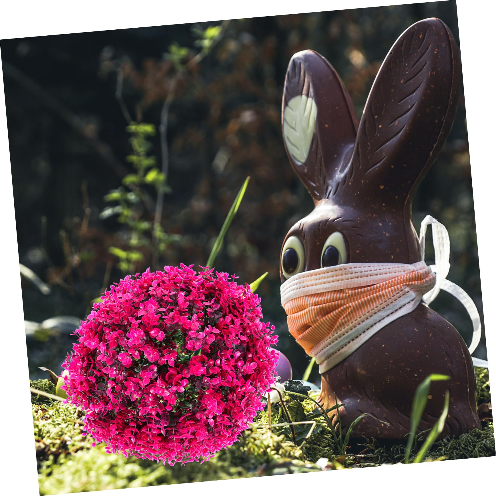Palla Decorativa Finta di Eucalipto Palla Topiaria Foglie di Eucalipto per Decorazioni Interne Piante Artificiali per Casa e Giardino Ornamentale Finta Naturale