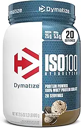 Dymatize Whey Iso 100 610g Cookies & Cream, Branco