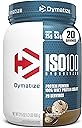 Dymatize ISO100 Whey Protein Powder Isolate, Cookies & Cream, 25g of Protein, 5.5g BCAAs, Less Than 120 Cal., Gluten Free, 1g Fat, 1g Sugar, 2g Carb (20 Servings)