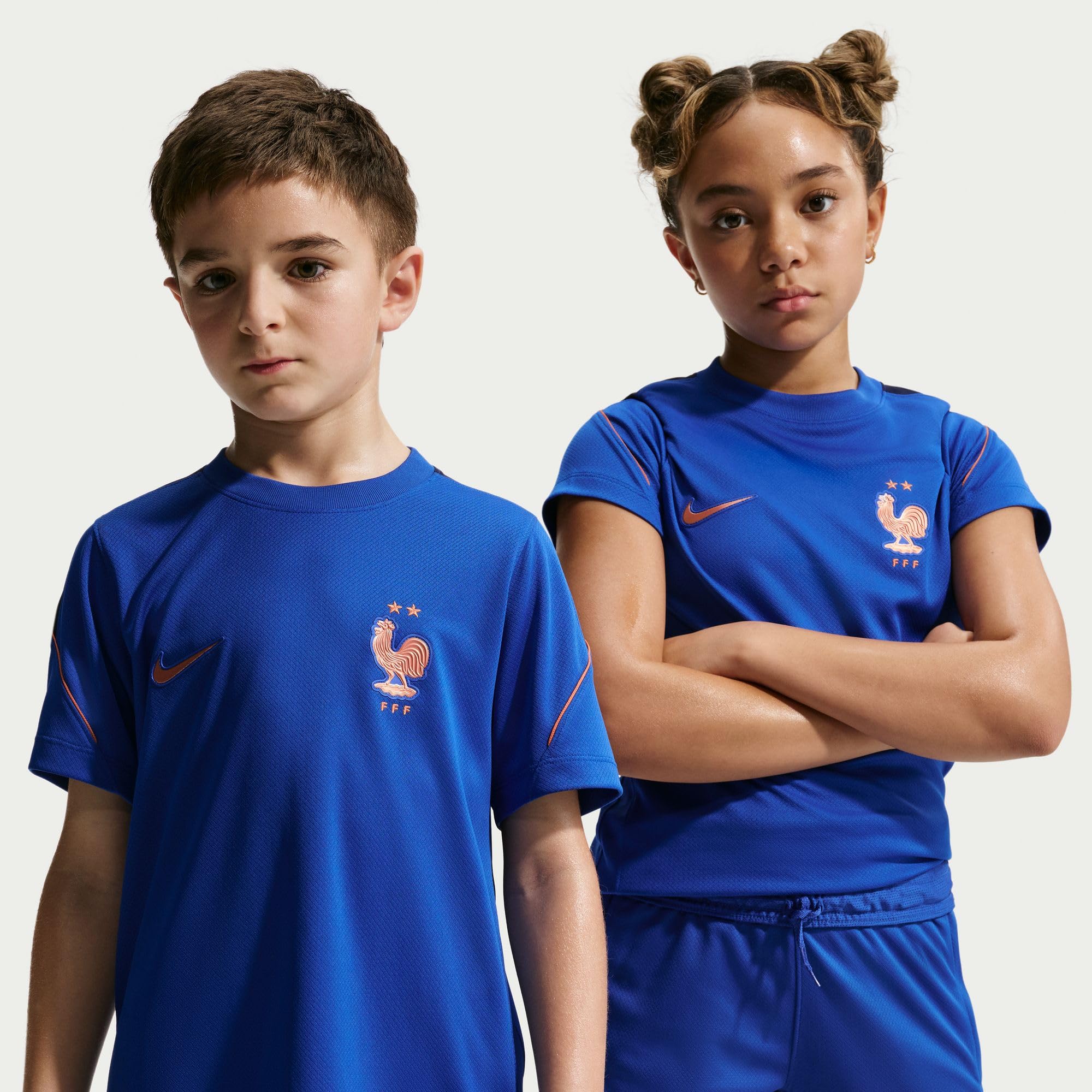 NIKE Koszulka z krótkim rękawem Uniseks - dzieci Fff Strike Nike Football Dri-fit Kurzarmshirt Für Ältere Kinder