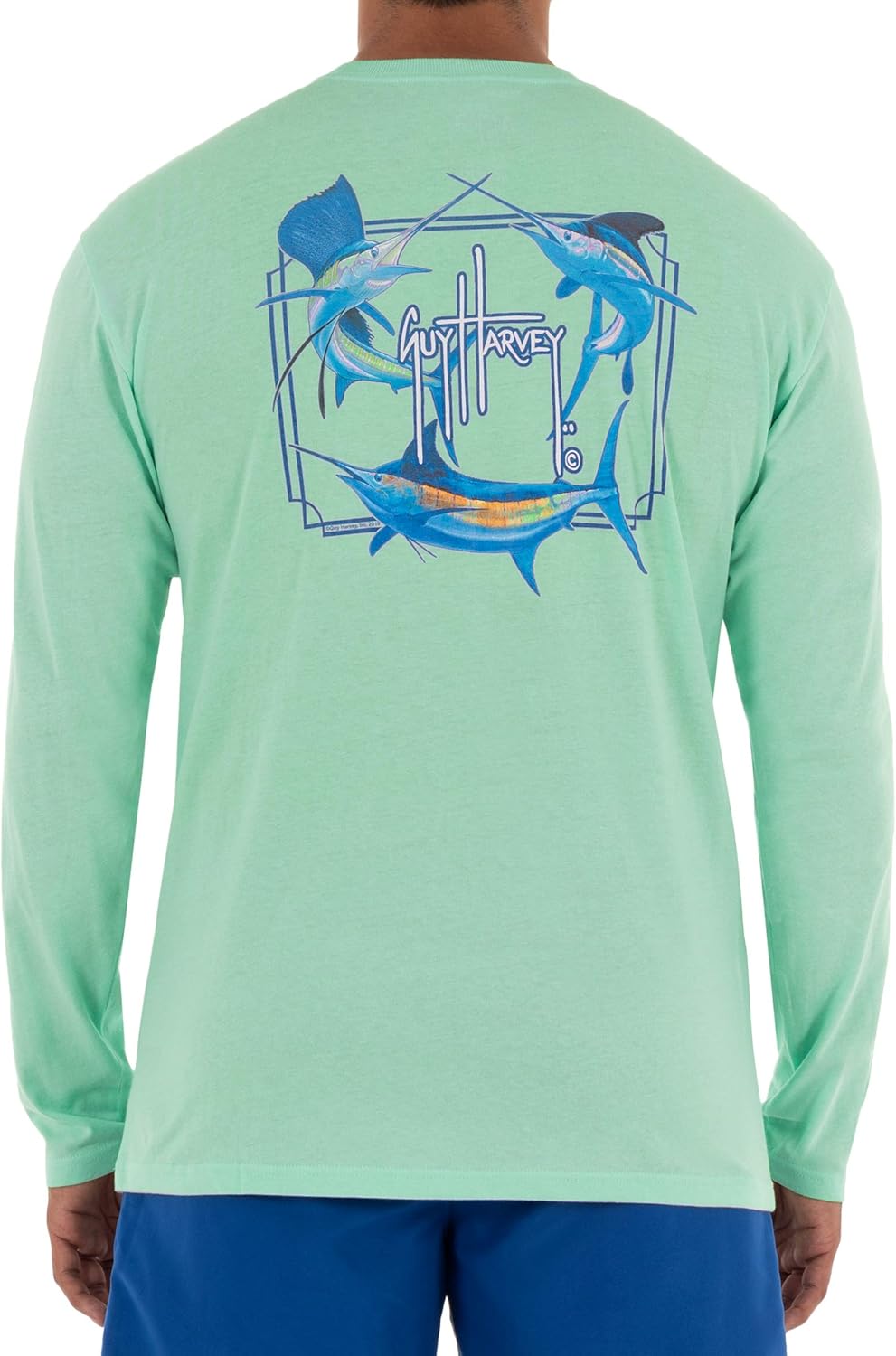 Guy Harvey Men's Billfish Collection Long Sleeve TShirt