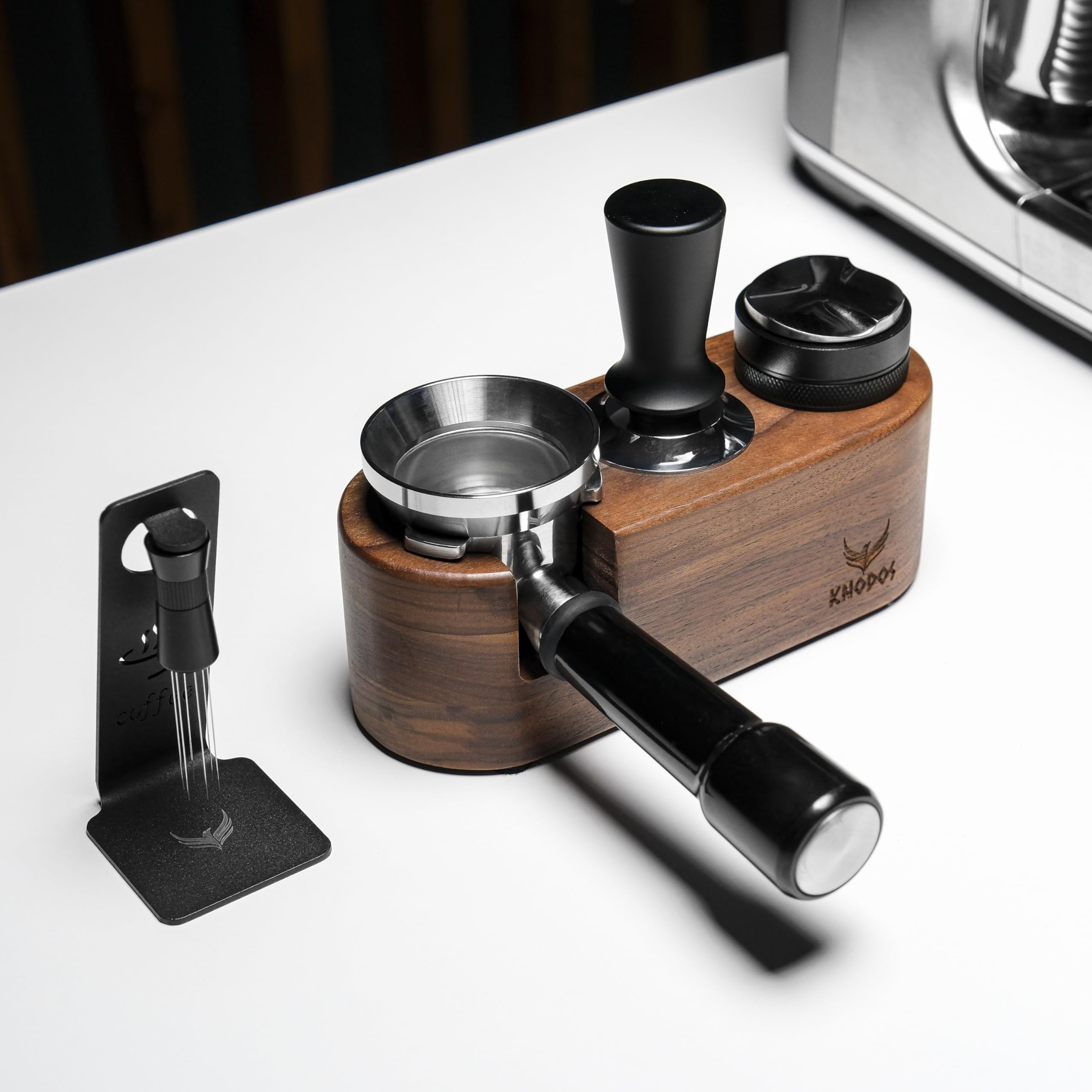 KNODOS WDT Tool - Agitatore per caffè espresso, regolabile, 0,25 mm e 0,4 mm, accessori per macchine espresso di alta qualità per preparare dischi (modello A