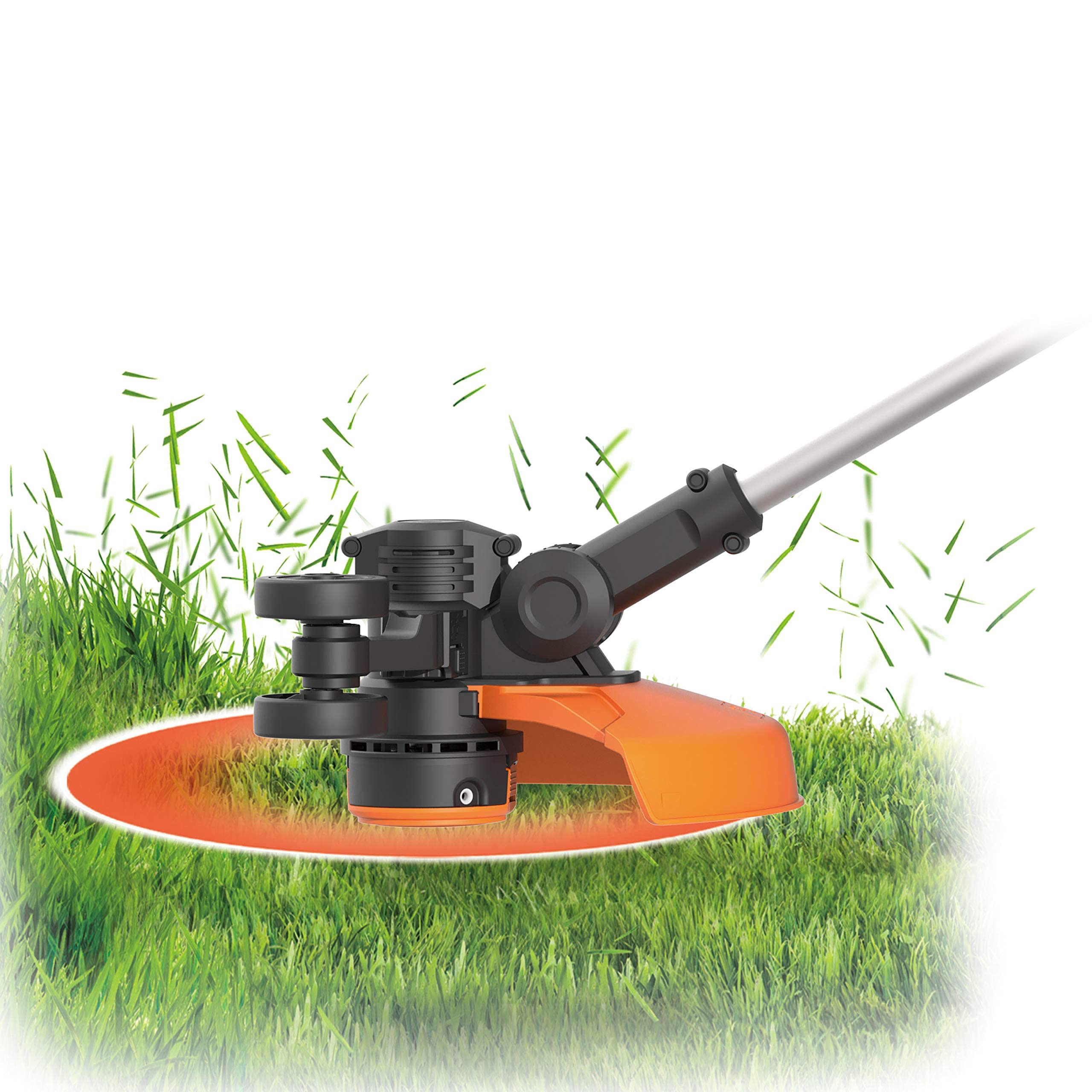 Worx WG184E.9 Podkaszarka Akumulatorowa, 72 W, Pomarańczowy, 2 x 20 V