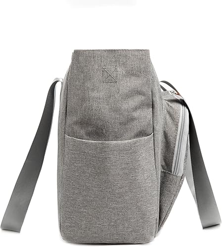 Miniatura 6 de Bolsas de pañales clásicas con enormes compartimentos de espacio, cambiador para mamá que viaja y trabaja