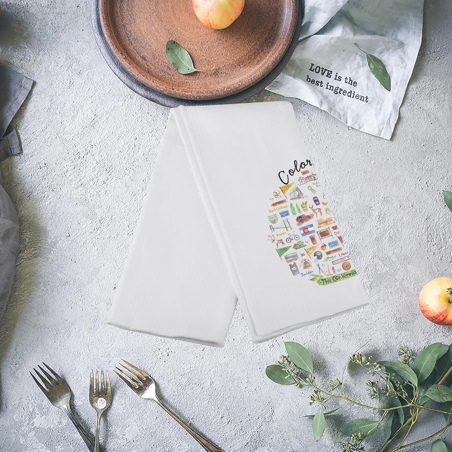 MNIGIU Colorado Travel Gift Colorado Kitchen Towel Colorado Kitchen Decor for Housewarming Colorado Souvenir Gift (Colorado Towel) - Image 7