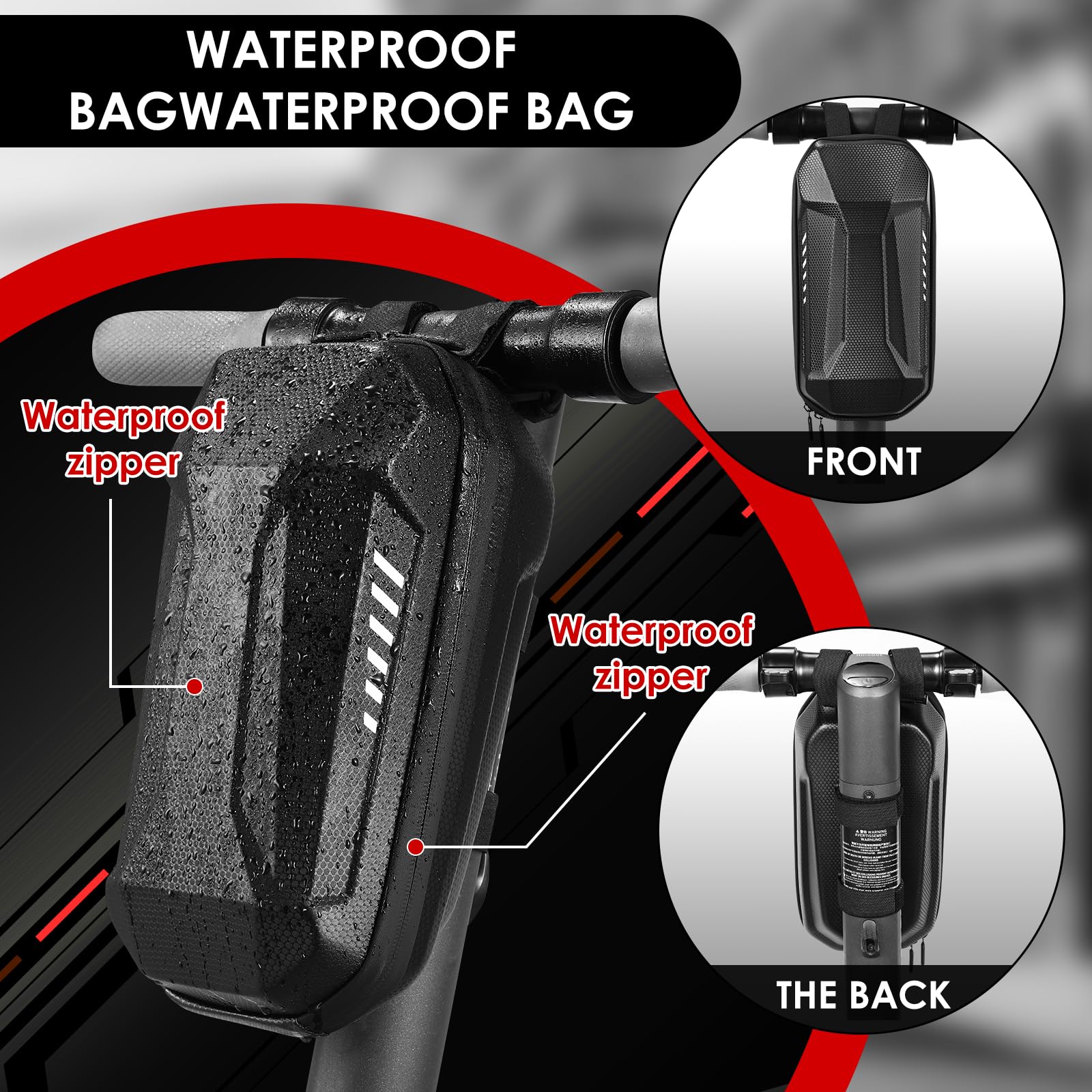 TLGREEN 93cm Lucchetto Monopattino Elettrico, con Codice a 4 Cifre, 6 mm Lucchetto a Catena Antifurto, Lucchetto per Scooter con Borsa Impermeabile, per Scooter/Monopattino Elettrico/Bicicletta/Moto