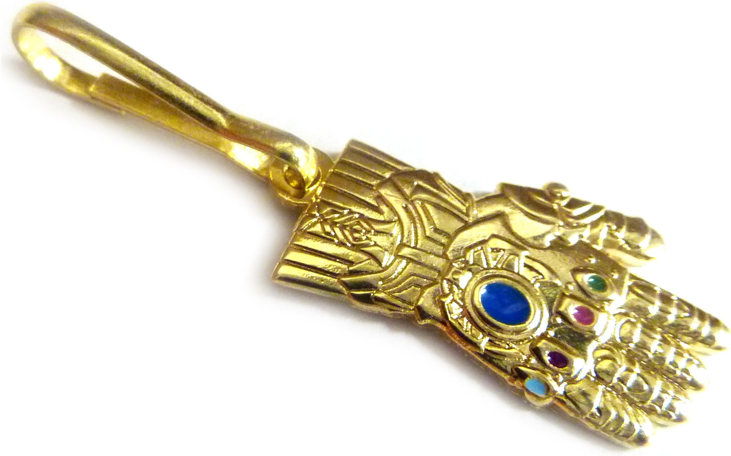 Comic Book CollectiblesInfinity Gauntlet Thanos Avengers Thor Artifact Jacket Backpack ZIPPER PULL CLIP