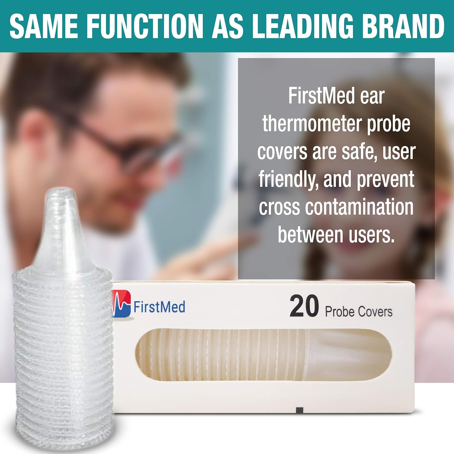 200 ear thermometer covers compatible with braun thermoscan covers lf20 fits braun ear thermometer covers braun thermometer covers Fits all braun thermoscan lens filters : Health & Household