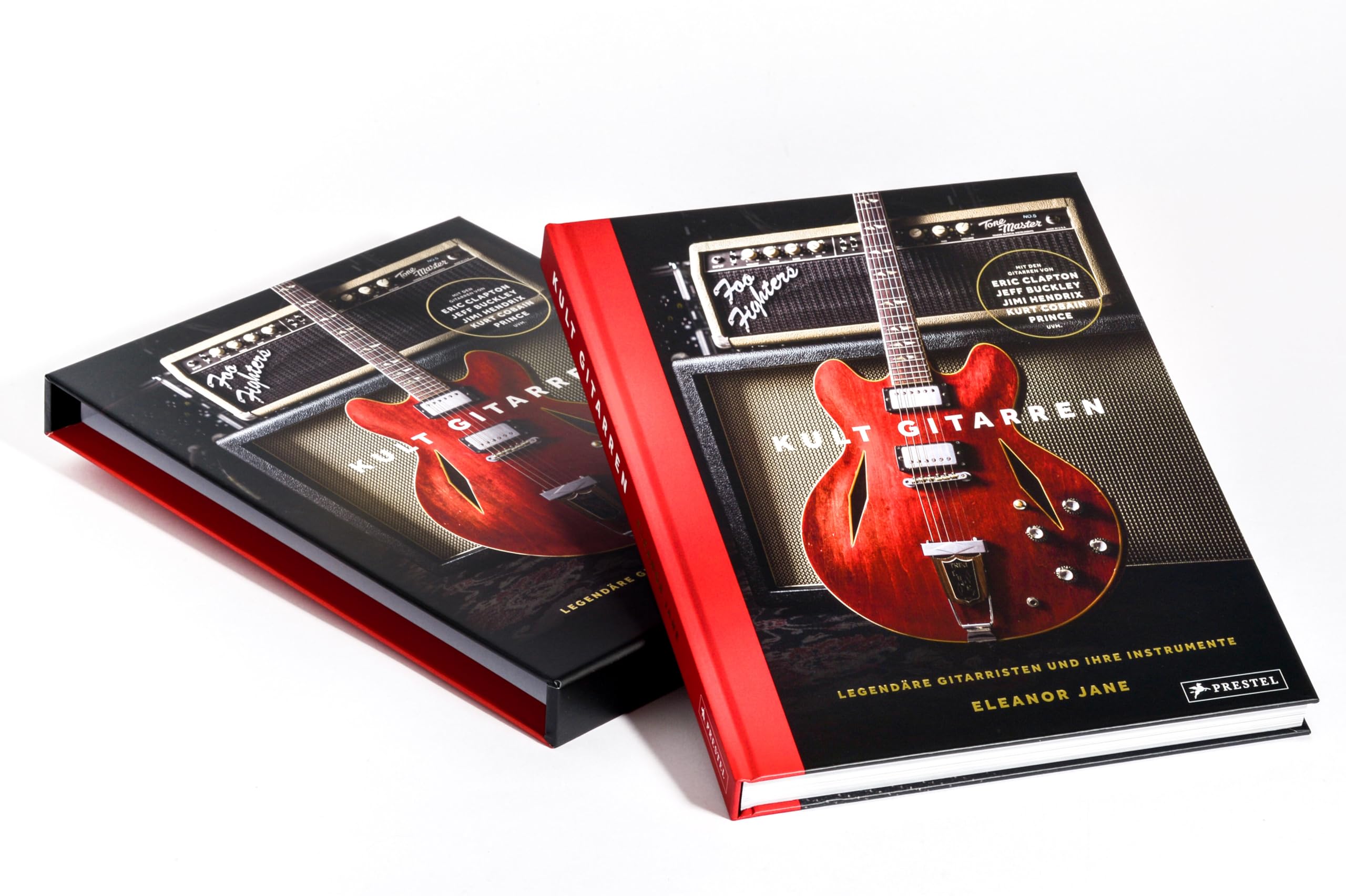 Kult-Gitarren: Legendäre Gitarristen und ihre Instrumente - Reich bebilderter Prachtband mit Schmuckschuber