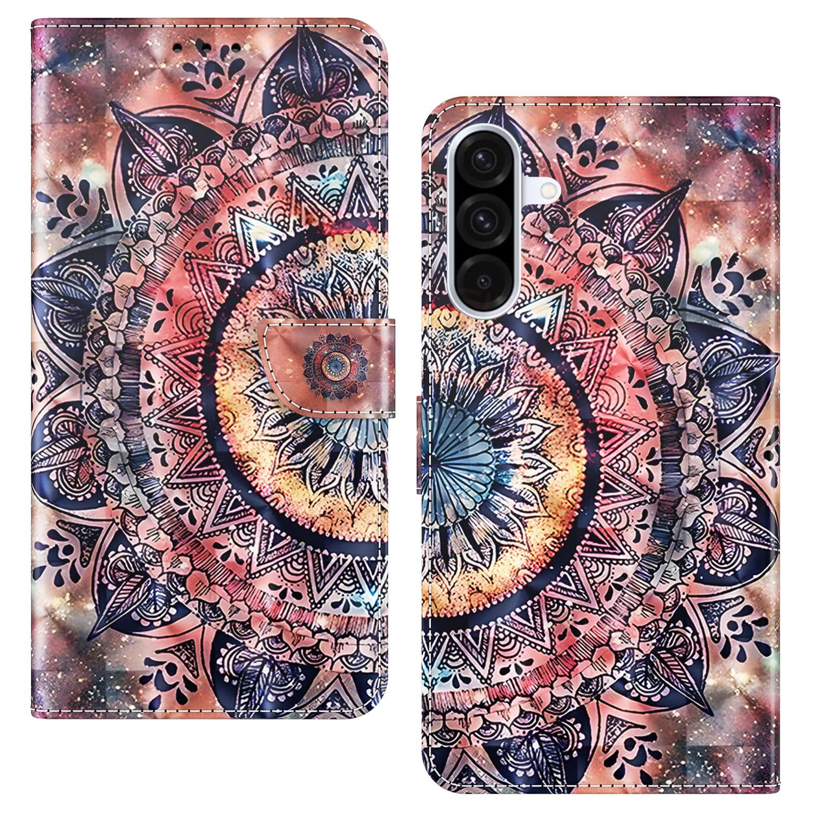 BOLELAW Hülle für Samsung Galaxy A53 5G, Stoßfestes PU Leder