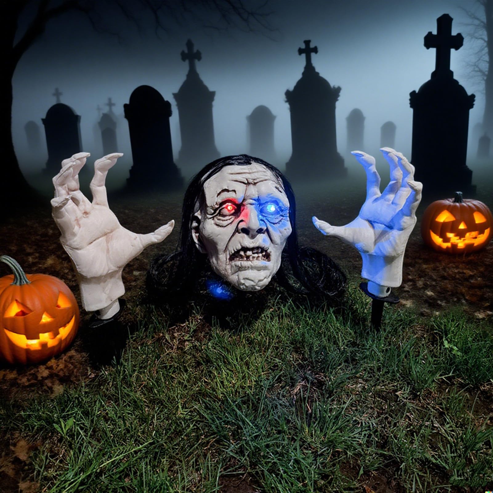 Scheletro Decorazioni Halloween Scheletri Esterno | Decorazione Spaventosa Luminosa Per Cortile Giardino Festa All'aperto Patio Festival