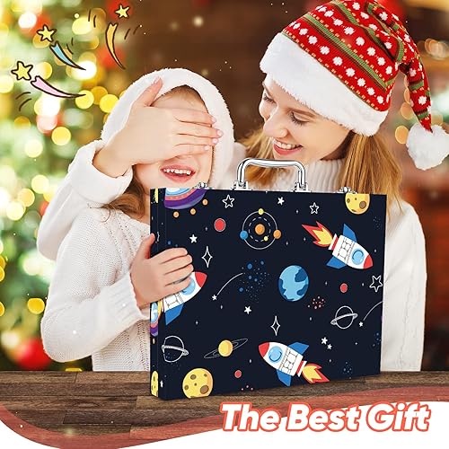 Miniatura 2 de Soucolor Suministros de arte y manualidades, paquete de 183 pinturas de dibujo para niños, niñas, niños, adolescentes, kit de arte para colorear,