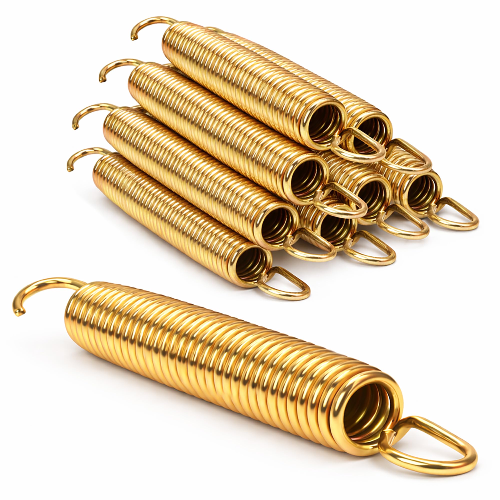 AWM Trampolin Federn Deluxe | 135 | 140 | 145 | 165 | 178 | 185 | 215 | Sprungfedern Ersatzfedern Spiralfedern